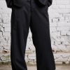 R13 Trench Trouser - Black Pants & Shorts