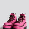 R13 Trailblazer Hiking Boot - Pink Suede Boots