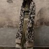 R13 Long Leopard Cardigan Sweaters