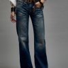 R13 Boy Flare Jean - Ansel Blue Wide Leg