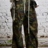 R13 Wide Leg Cargo - Camo Pants & Shorts