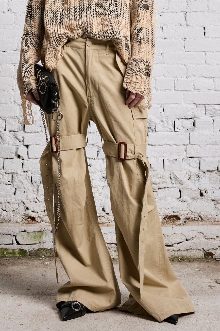 R13 Trench Cargo - Light Khaki Pants & Shorts