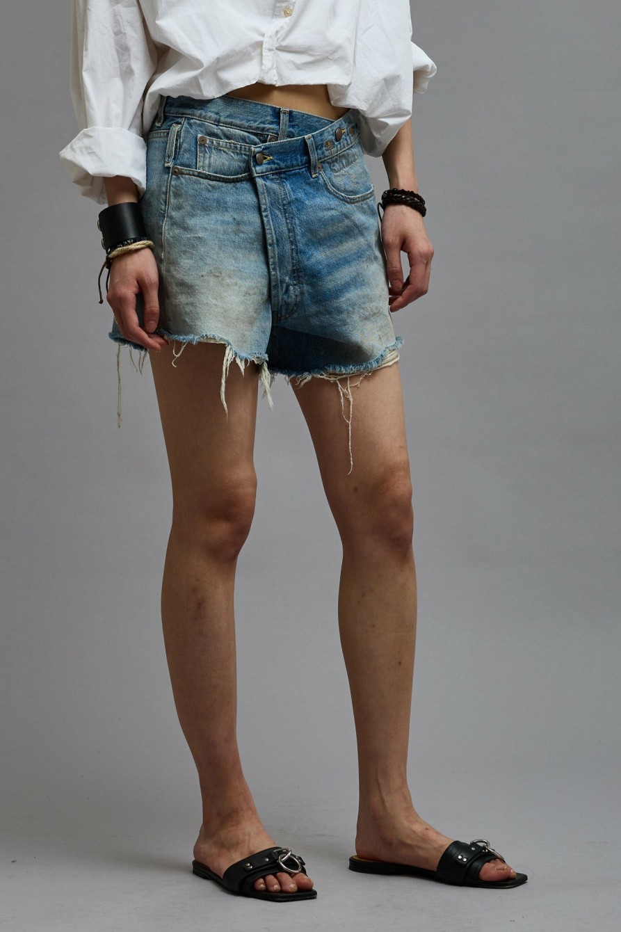 R13 Crossover Short - Turner Blue Shorts/Skirts