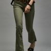 R13 Kick Fit - Olive Green Stretch Skinny