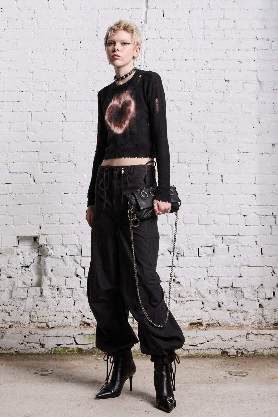 R13 Balloon Army Pant - Black Pants & Shorts