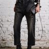 R13 Tailored Drop - Eton Selvedge Black Drop