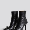 R13 Sid Heeled Harness Boot - Black Boots