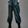 R13 Belted Venti Utility Pant - Windsor Blue Wide Leg