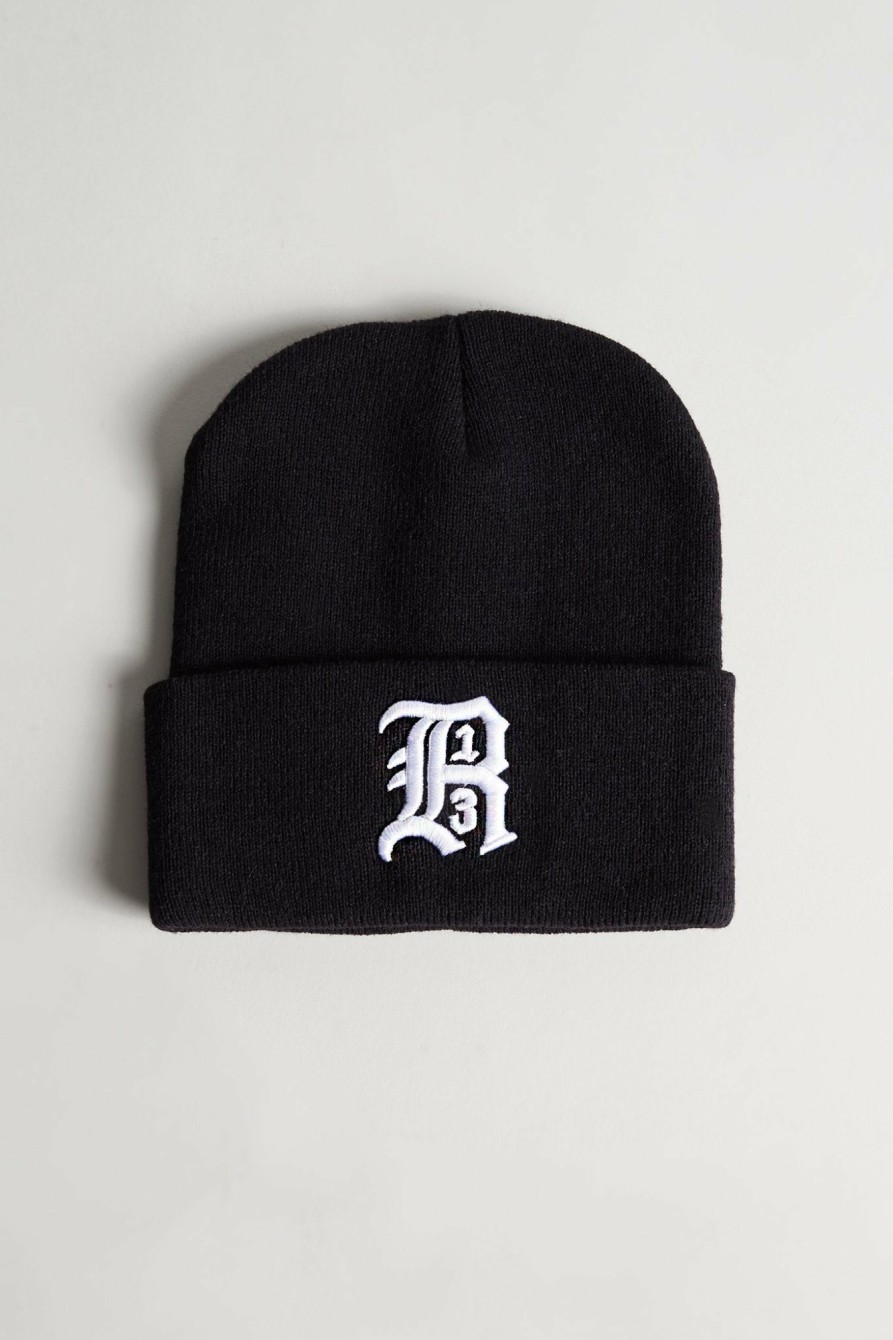 R13 R13 Beanie - Black Hats