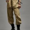 R13 Belted Utility Pant - Khaki Ripstop Pants & Shorts