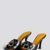 R13 Sid Heeled Harness Slide - Black Harness