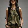 R13 New York Relaxed Tank - Olive T-Shirts