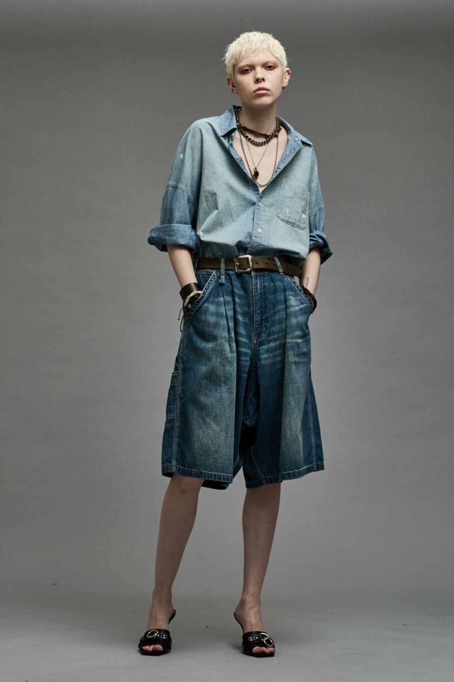 R13 Jesse Carpenter Short - Windsor Blue Shorts/Skirts